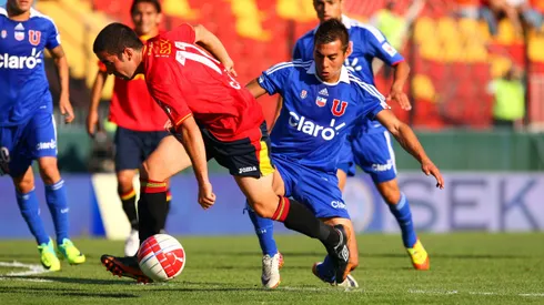 Eduardo Vargas defendió a Universidad de Chile entre 2010 y 2012.