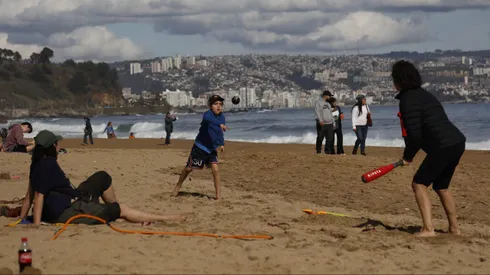 Fiestas Patrias en la playa