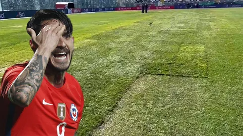 Pinilla y mal pronóstico para la cancha de Chile ante Colombia,
