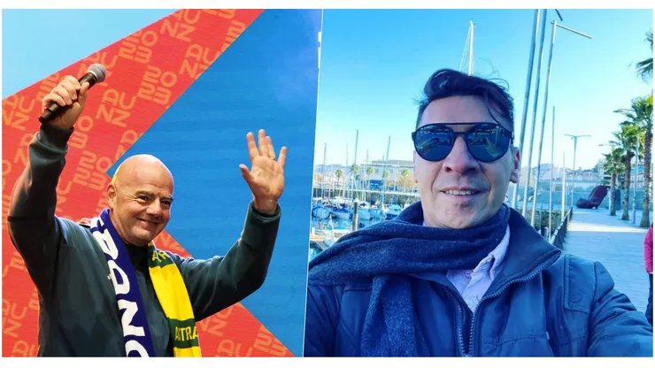 Infantino mostró cercanía con Pablo Contreras