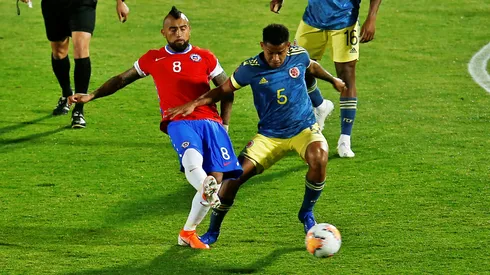 Wilmar Barrios enfrentó a Chile en el último partido en el Nacional.