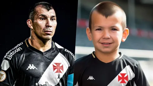 Gary Medel en versión bebé enterneció las redes sociales del Vasco da Gama.