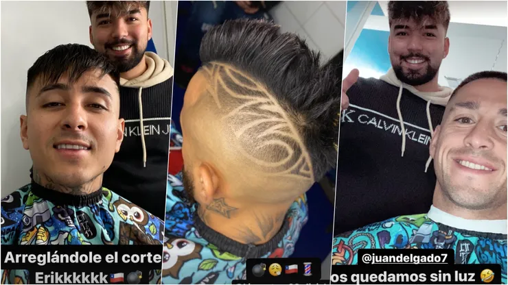 La Roja recibió la visita de un barbero