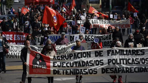 Marcha por el 11 de septiembre en Valparaiso (2022)