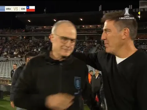 Como abrazo de suegra: el frío reencuentro entre Bielsa y Berizzo