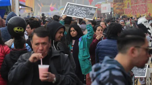 Fonda para celebrar las fiestas patrias.