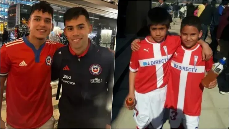 Aravena se reencontró con un excompañero de la UC en Uruguay