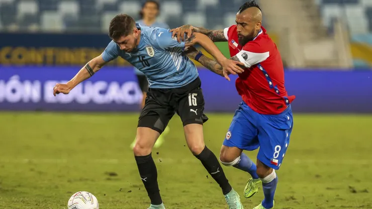 Federico Valverde lidera a Uruguay ante Chile.