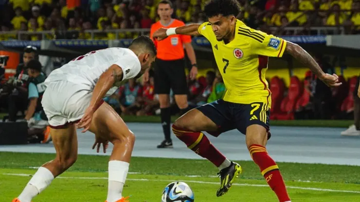 Luis Díaz promete un gol contra Chile en el Monumental