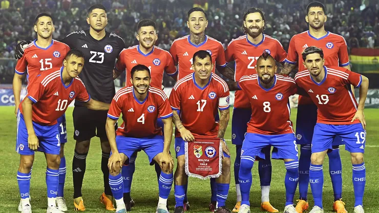 La probable formación de Chile contra Uruguay.