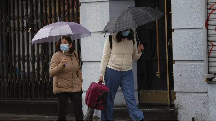 Lluvia en la Región Metropolitana