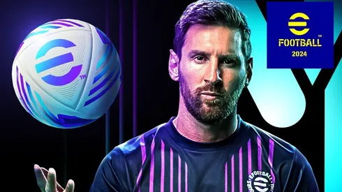 Lionel Messi es la gran figura de eFootball 2024.