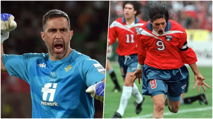 Claudio Bravo e Iván Zamorano