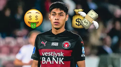 Darío Osorio recibirá más de 450 millones de pesos chilenos por su fichaje al FC Midtjylland.