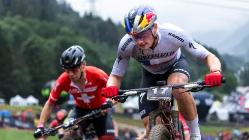 Martín Vidaurre va con todo en la séptima fecha de la Copa del Mundo UCI.