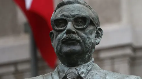 Monumento del expresidente Salvador Allende.