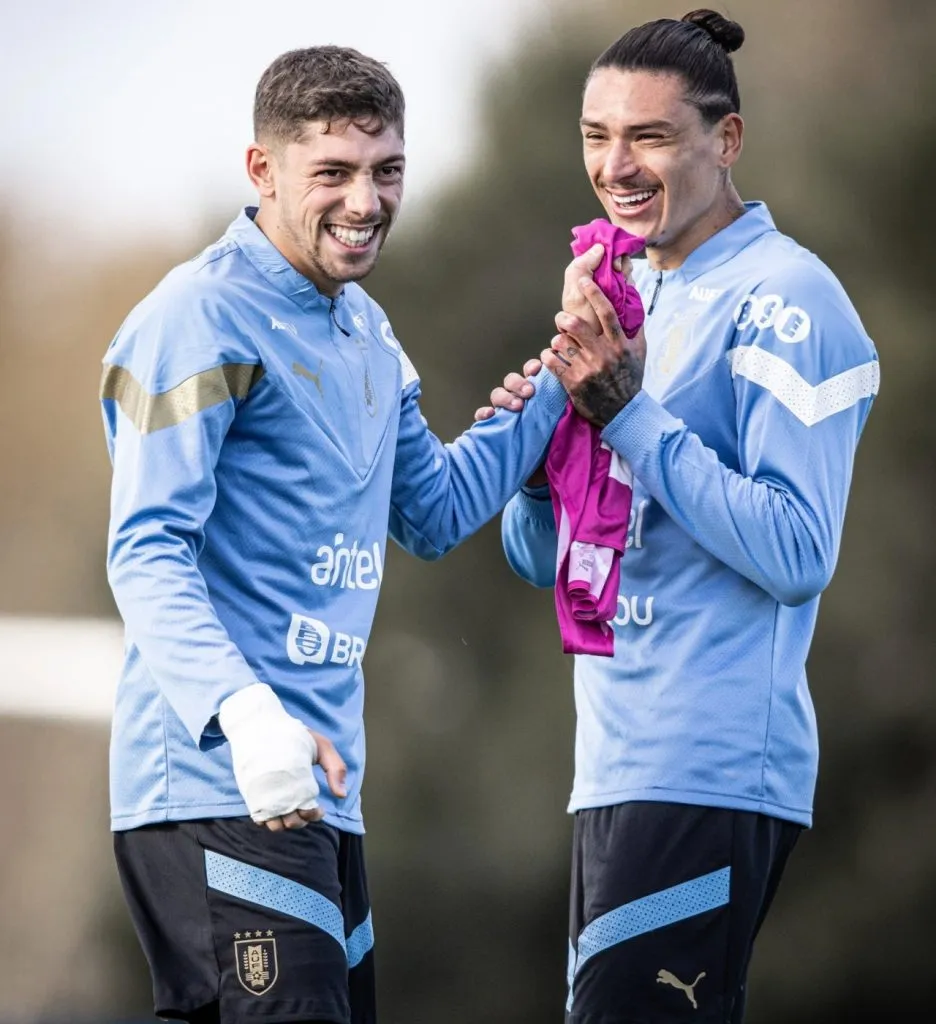 Federico Valverde y Darwin Núñez comandarán el 11 de Bielsa (@Uruguay)