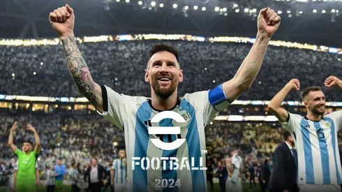 eFootball 2024 llegó a los dispositivos móviles con Lionel Messi como máxima figura.