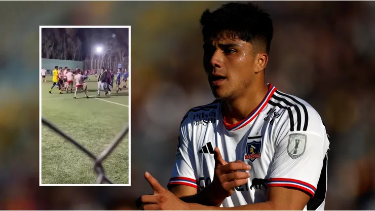 El delantero de Colo Colo cruza la frontera por su infausto incidente.