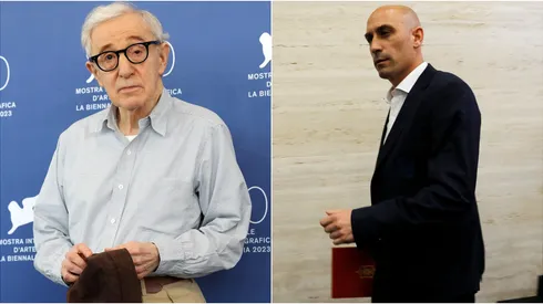 El director de cine presta apoyo al ex presidente del fútbol español.