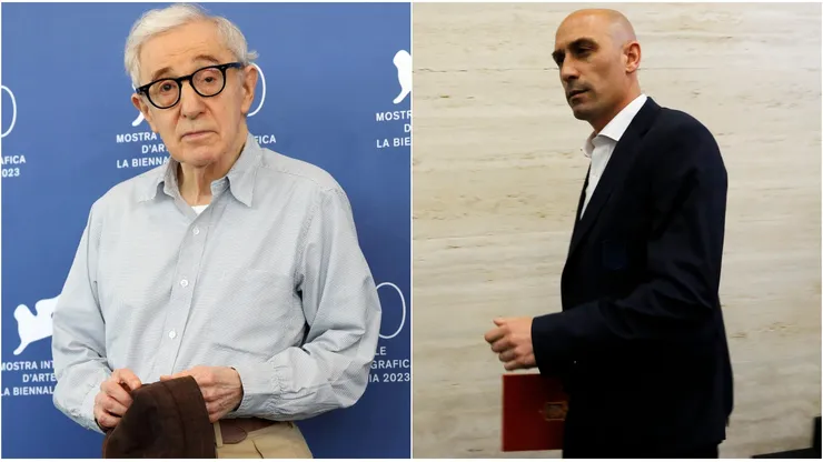 El director de cine presta apoyo al ex presidente del fútbol español.