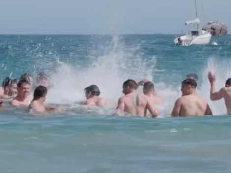 ¡Lo pasan chancho! Los Cóndores alistan debut mundialero en la playa