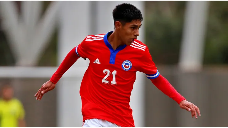 Darío Osorio ya está en Chile para jugar por la selección.