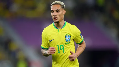 Antony, actualmente juega en Manchester United.