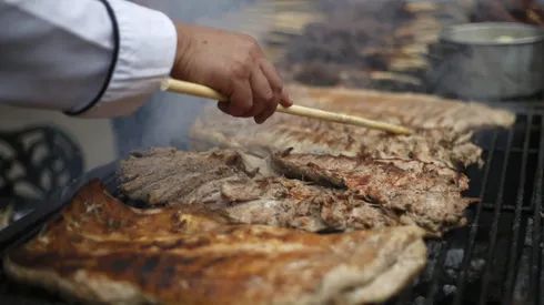 Carne asada de Fiestas Patrias