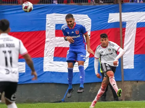El lamento de Mateos por su gol perdido ante Colo Colo
