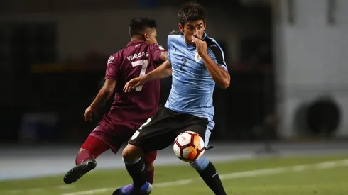 Bruno Méndez jugó el Sudamericano Sub 20 en Chile el 2019.