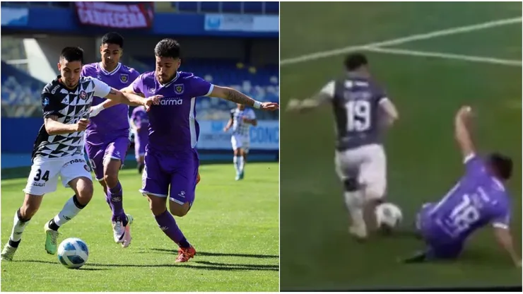 Una inexistente falta penal favoreció al líder de la Segunda División Profesional.