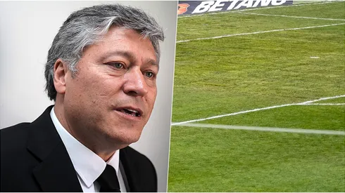 El hoy comentarista se quejó con dureza por el estado de la cancha de Independencia.