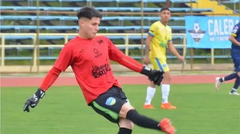 Bastián Tapia Fuentealba, el fallecido arquero de Cultural Maipú