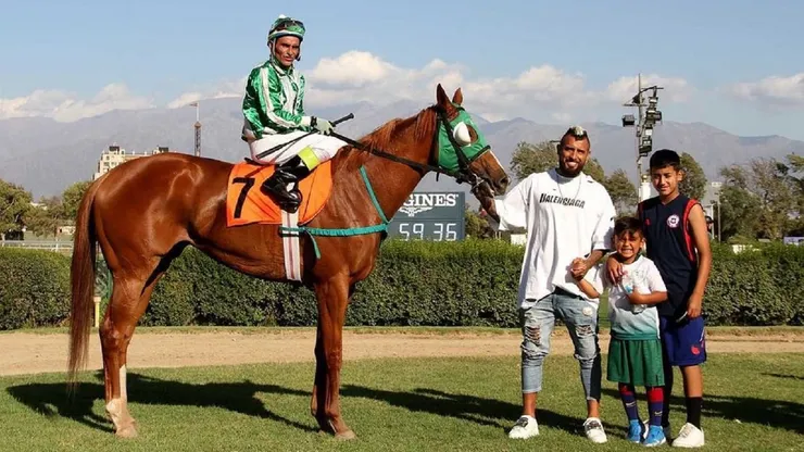 Arturo Vidal le puso precio a su haras Il Campione.