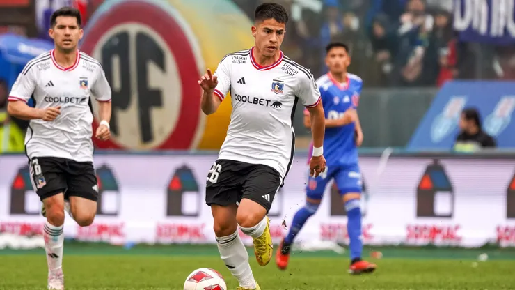Matías Moya regresó a la cancha después de varios partidos sin ser considerado en Colo Colo. Ahora puede incluso ser titular.