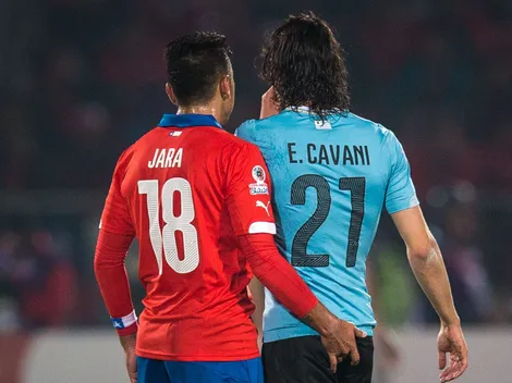Jara recuerda el dedo a Cavani: "Tuve que dar explicaciones..."