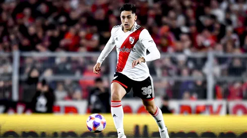 El Pibe se matriculó con un doblete en la goleada 5 a 1 ante Barracas Central la fecha pasada.