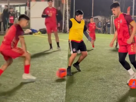 El video de hace un mes de Thompson y Pizarro jugando en Maipú