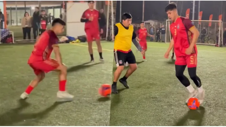 Thompson y Pizarro llevaban varias semanas jugando en Maipú.