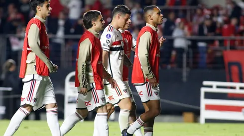 James Rodríguez falló su penal y Sao Paulo quedó eliminado de Copa Sudamericana.