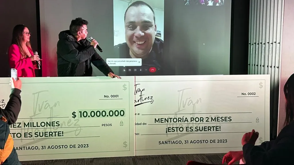 El ganador del concurso fue Felipe Reyes.
