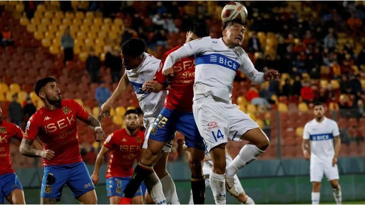 Unión Española y Católica igualaron 2-2 abriendo la 23° fecha en Santa Laura
