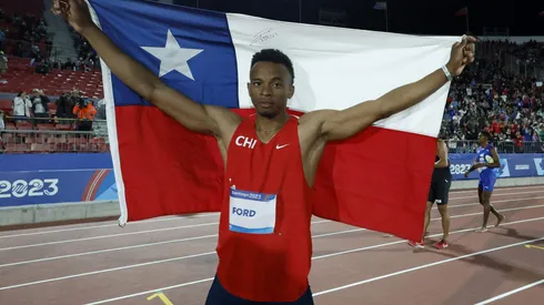 Santiago Ford gana el oro en el Decatlón de Santiago 2023.