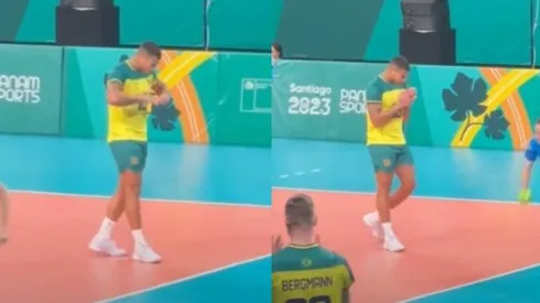 El voleibolista brasileño que se ganó el corazón de los hinchas otakus.