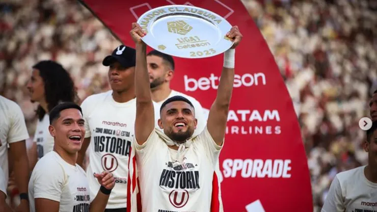 Rodrigo Ureña fue campeón del Torneo Clausura en la Liga 1 de Perú. Pero todavía tiene un desafío clave con Universitario.
