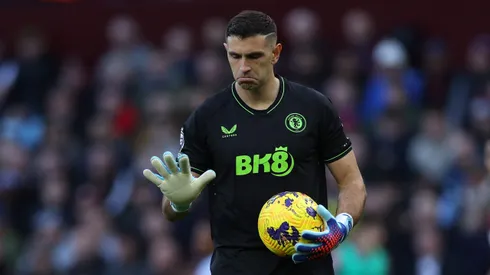 Dibu Martínez fue recibido con burlas en Francia, para el Balón de Oro, pero eso no le preocupó mucho.