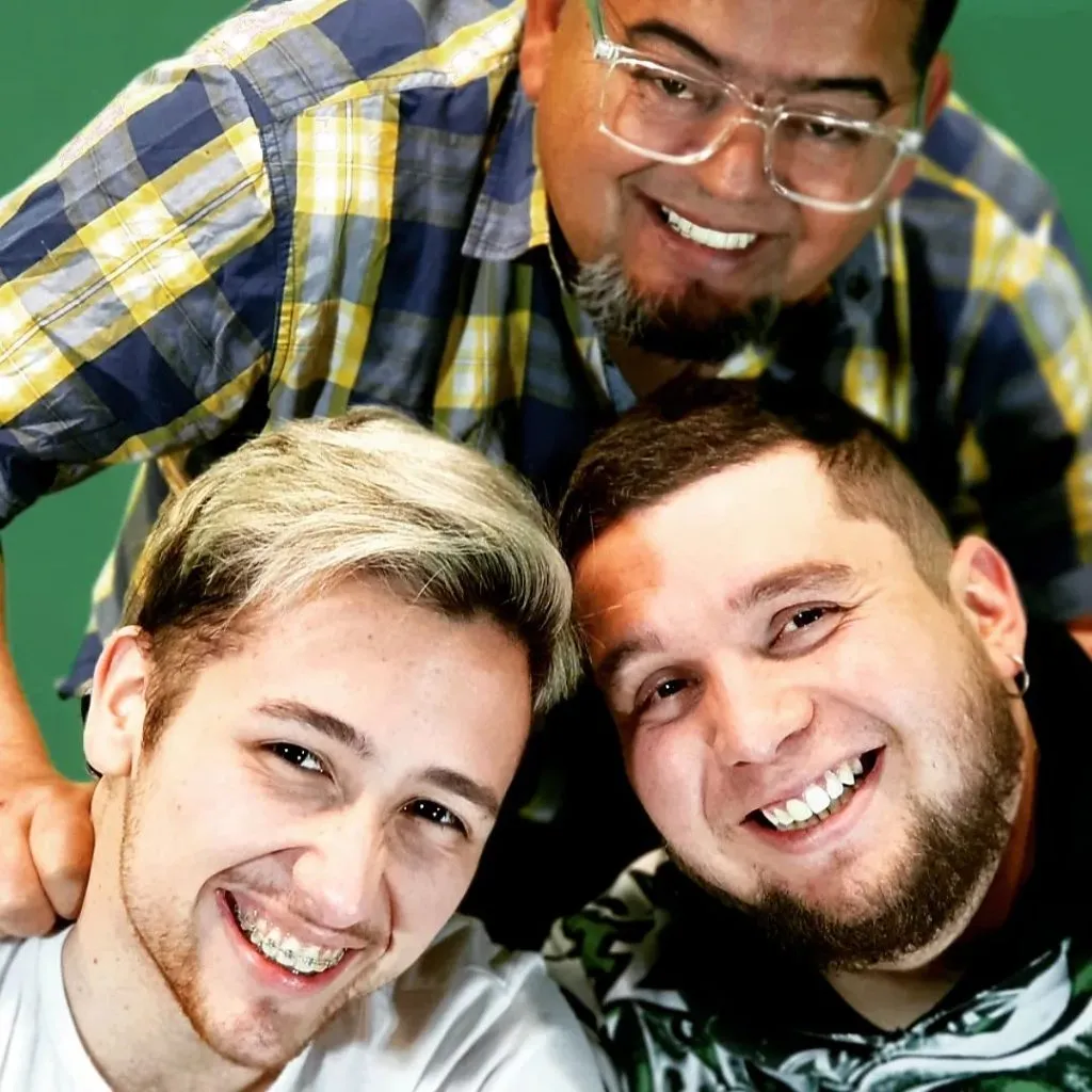 Mauricio Medina junto a sus nuevos compañeros de proyecto&nbsp;@rufino.payaso y&nbsp;@nicolas_mazzella&nbsp;a través de Instagram