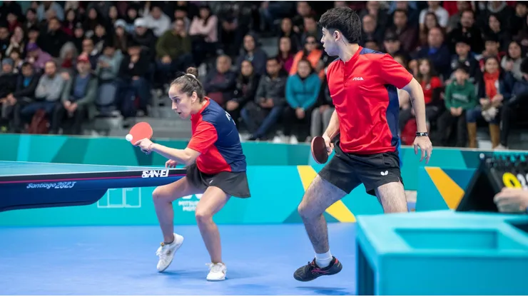 Paulina Vega y Nicolás Burgos suman una nueva medalla para el Team Chile.