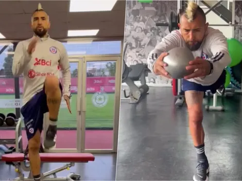 Cada vez más cerca de volver: Vidal deja las muletas